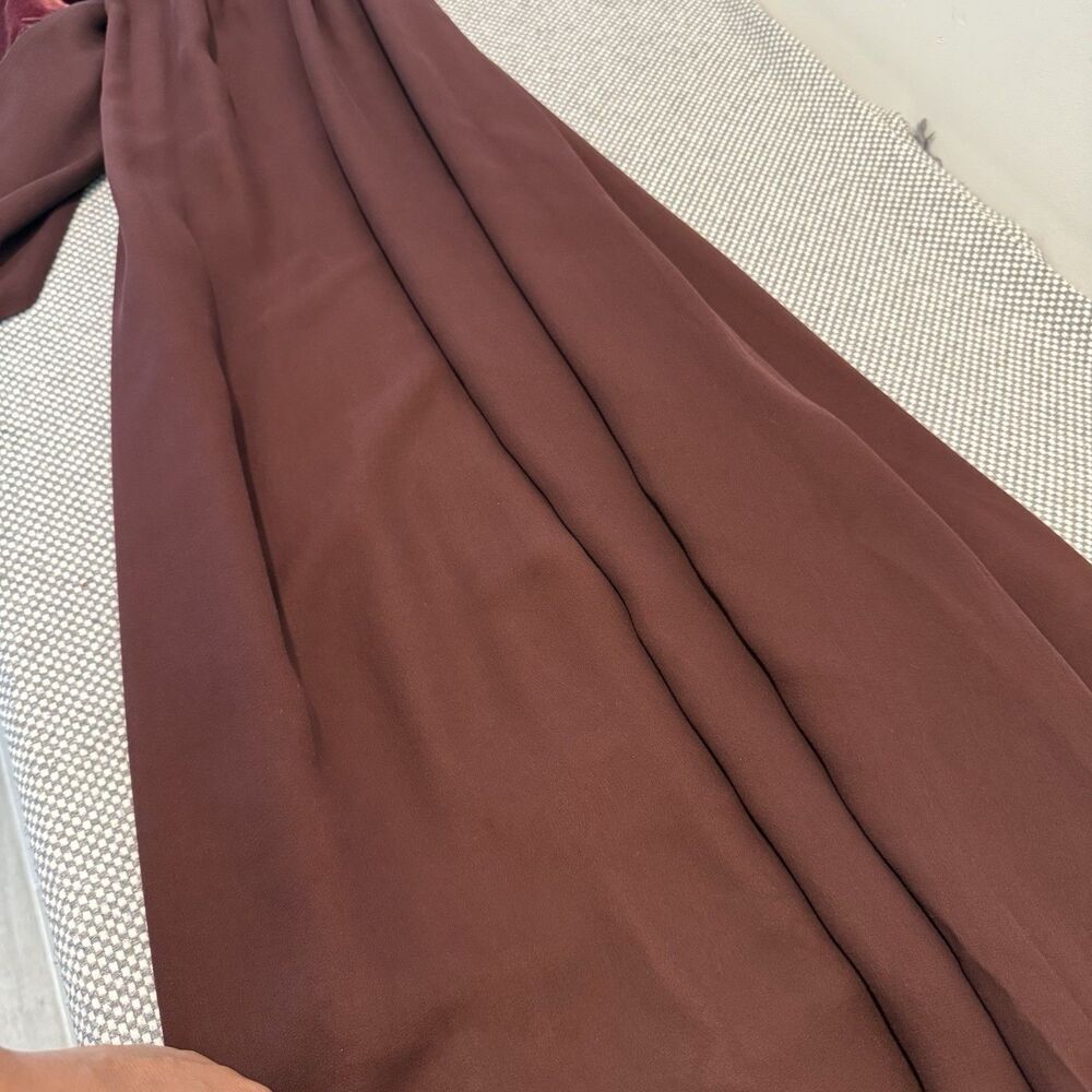VINTAGE 80's/90's ELIZABETH WAYMAN PURPLE SILK VELVET DRESS Size 8
H - Picture 10 of 10